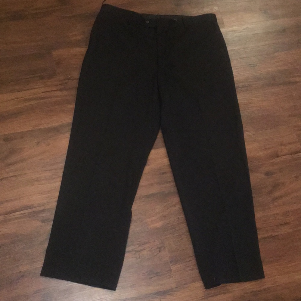 J FERRAR 38/30 Black Dress pants NWT - Picture 1 of 6